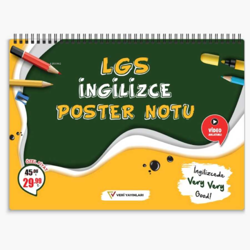 LGS İngilizce Poster Notu | Kolektif | Veri Yayınevi