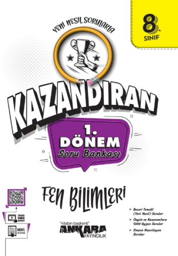 LGS Kazandıran 8.Sınıf 1.Dönem Fen Bilimleri Soru Bankası | Kolektif |