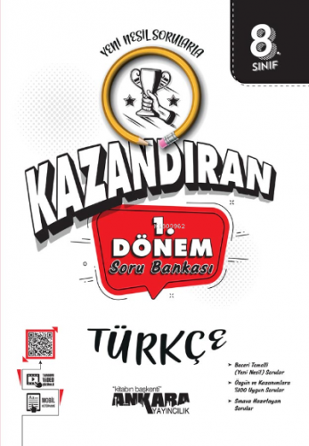 LGS Kazandıran 8.Sınıf 1.Dönem Türkçe Soru Bankası | Kolektif | Ankara