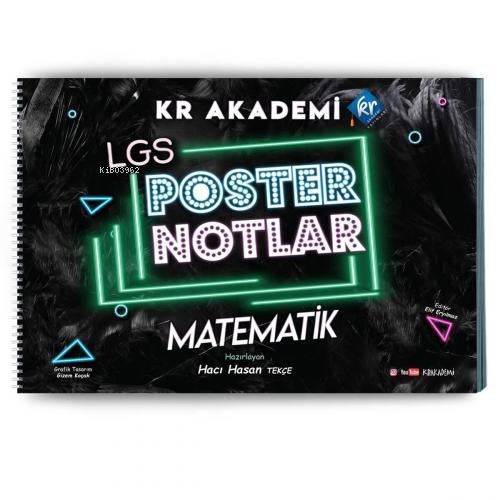 LGS Matematik Poster Notları | Kolektif | KR Akademi