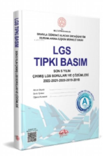 Lgs Tıpkı Basım Çıkmış Sorular ve Çözümleri | Kolektif | Editör Yayıne