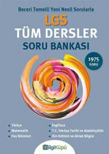 Lgs Tüm Dersler Soru Bankası -Bilgi Küpü | Kolektif | Bilgi Küpü