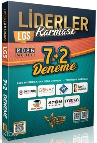 Liderler Karması 2025 Model 8. Sınıf LGS Tüm Dersler 7+2 Deneme | Kole