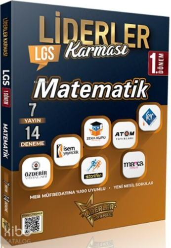 Liderler Karması 8. Sınıf LGS 1. Dönem Matematik 7 Yayın 14 Deneme | K