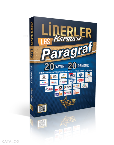 LGS Paragraf Denemeleri-20 Yayın 20 Deneme | Kolektif | Liderler Karma