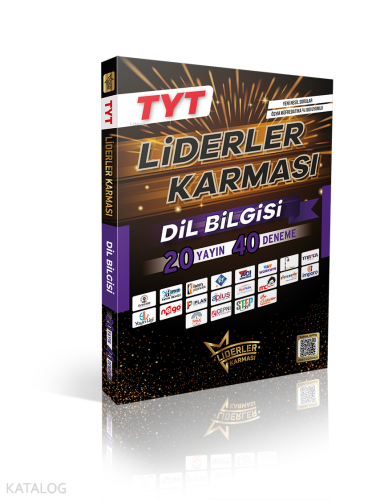 Tyt Dil Bilgisi Denemeleri - 20 Yayın 40 Deneme | Kolektif | Liderler 