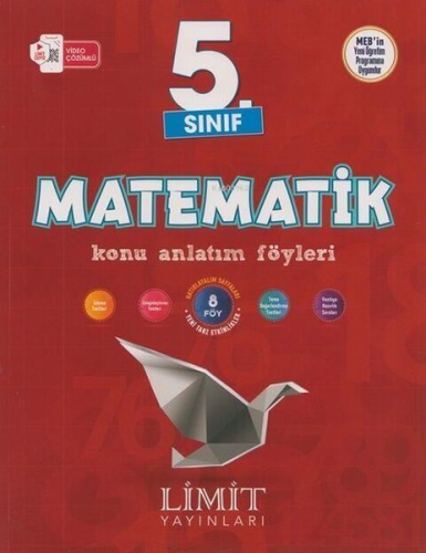 Limit 5. Sınıf Matematik Konu Anlatım Föyleri | Kolektif | LMT Limit Y