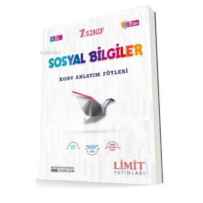 Limit 7.Sınıf Sosyal Bilgiler Konu Bitirme Föyü | Kolektif | LMT Limit