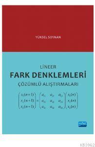 Lineer Fark Denklemleri Çözümlü Alıştırmaları | Yüksel Soykan | Nobel 