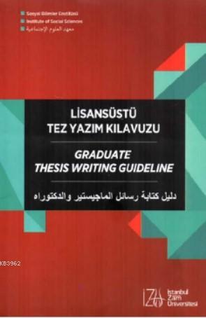 Lisansüstü Tez Yazım Kılavuzu | Ömer Çaha | İZÜ-İstanbul Sabahattin Za