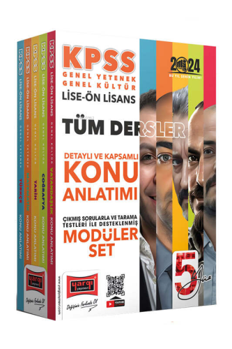 Lise Ön Lisans Tüm Dersler Konu Anlatımlı Modüler Set | Kolektif | Yar