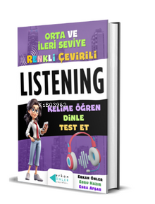 Listening;Kelime Öğren - Dinle - Test Et | Erkan Afşar | Yazarın Kendi