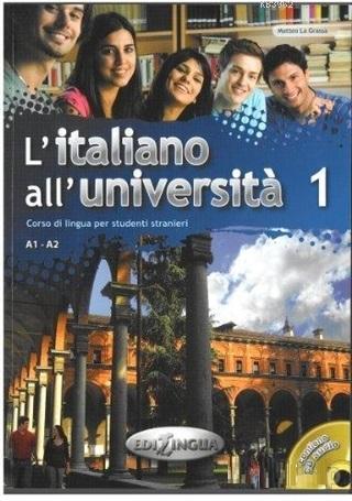 L'Italiano All' Universita 1 +CD (İtalyanca Temel ve Orta-Alt Seviye) 