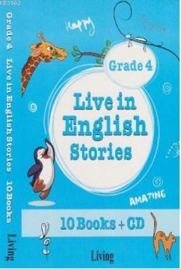 Live in English Stories Grade 4 - 10 Books-CD | Seval Deniz | Living Y