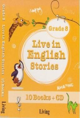 Live in English Stories Grade 8 - 10 Books-CD | Seval Deniz | Living Y