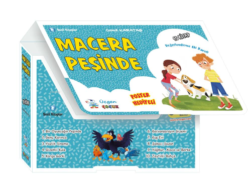 Macera Peşinde – Kutulu 10 Kitap | Cuma Karataş | Üçgen Yayıncılık