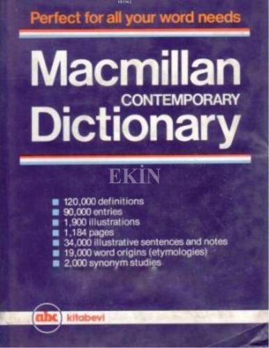 Macmillan Contemporary Dictionary | Kolektif | Abc Yayın Gurubu