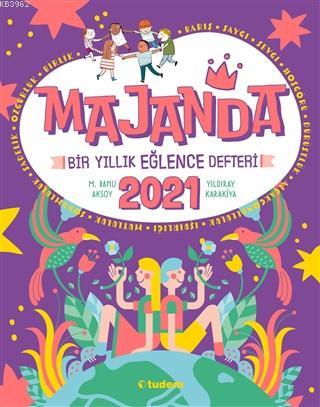 Majanda 2021 - Bir Yıllık Eğlence Defteri | M. Banu Aksoy | Tudem Yayı