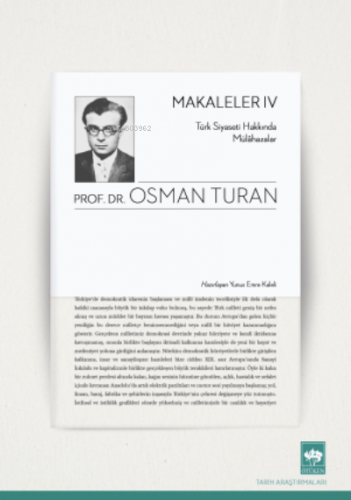 Makaleler-4 | Osman Turan | Ötüken Neşriyat