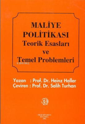 Maliye Politikası | Salih Turhan | Filiz Kitabevi