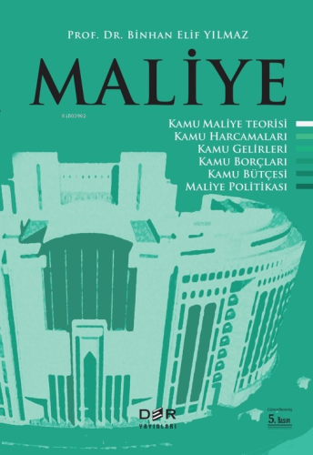 Maliye | Binhan Elif Yılmaz | Der Yayınları