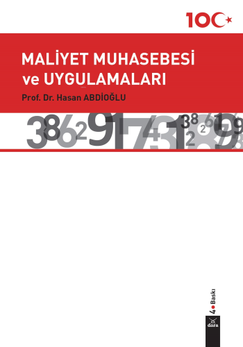 Maliyet Muhasebesi ve Uygulamaları | Hasan Abdioğlu | Dora Yayıncılık