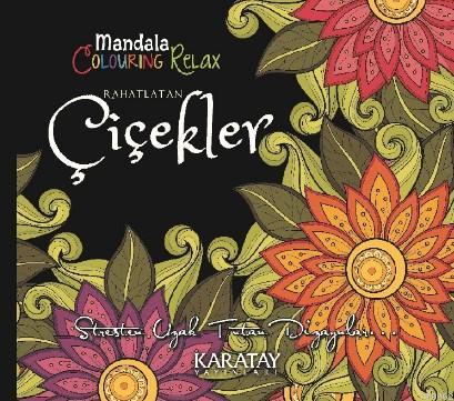 Mandala Clouring Relax Rahatlatan Çicekler | Kolektif | Karatay Akadem