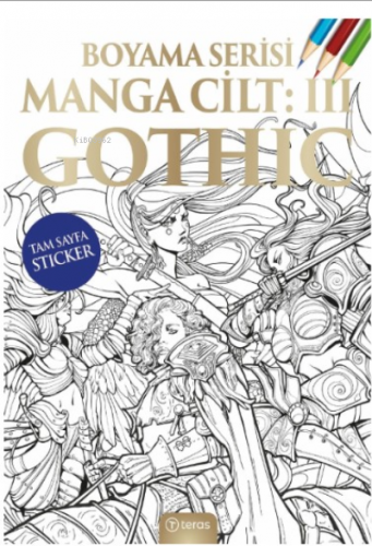 Manga Boyama Cilt III: Gothic | Kolektif | Teras Kitap