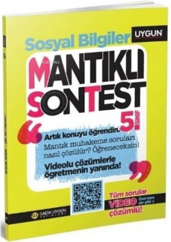 Mantıklı Son Test Sosyal Bilgiler Soru Bankası | Kolektif | Sadık Uygu