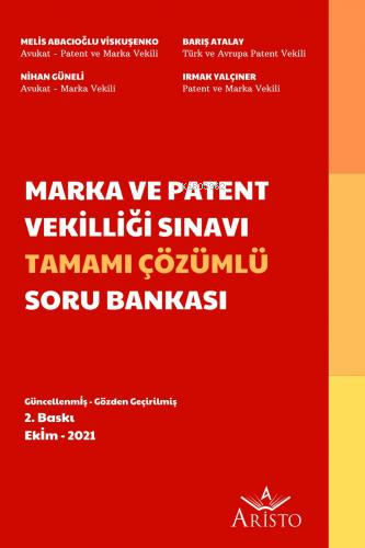 Marka ve Patent Vekilliği Sınavı Tamamı Çözümlü Soru Bankası | Melis A