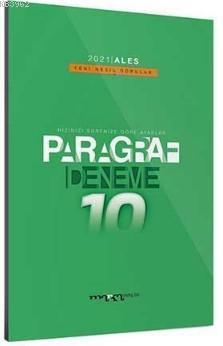 Marka Yayınları 2021 ALES Paragraf 10 Deneme Marka Yayınları | Kolekti
