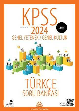 Marsis Yayınları 2024 KPSS GKGY Türkçe Soru Bankası Lisans | Kolektif 