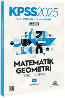 Marsis Yayınları KPSS Matematik-Geometri Soru Bankası | Kolektif | Mar