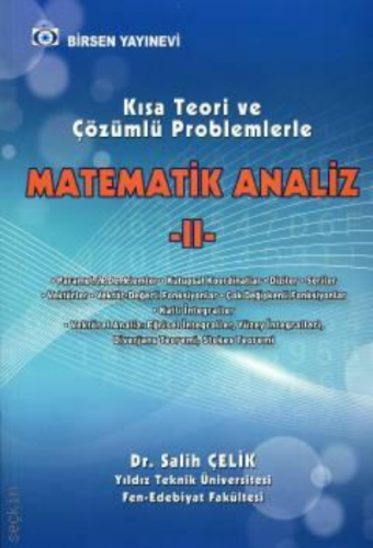 Matematik Analiz – II | Salih Çelik | Birsen Yayınevi