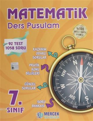 Matematik Ders Pusulam 7. Sınıf 92 Test 1058 Soru | Kolektif | Mercek 