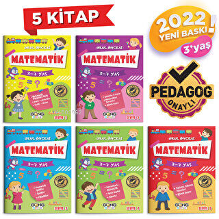 Matematik Poşetli 5 Kitap | Kolektif | Gong Çocuk Yayınları