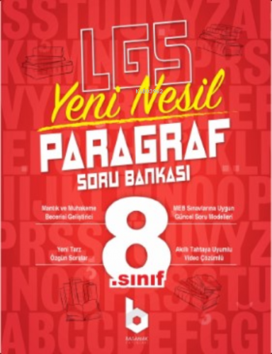 Matematik Soru Bankası;LGS Yeni Nesil | Kolektif | Basamak Yayıncılık 