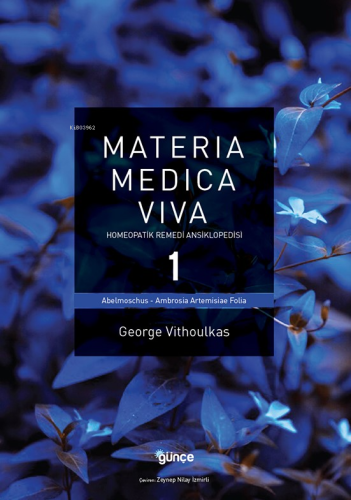 Materia Medica Viva 1;Homepati Remedi Ansiklopedisi | George Vithoulka