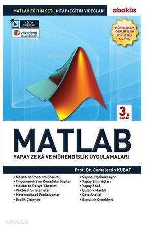 Matlab Eğitim Seti; Yapay Zeka ve Mühendislik Uygulamaları | Cemaletti