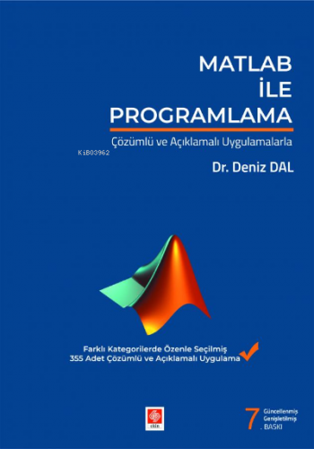 Matlab ile Programlama | Deniz Dal | Ekin Kitabevi Yayınları