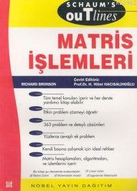 Matris İşlemleri | Richard Bronson | Nobel Yayın Dağıtım