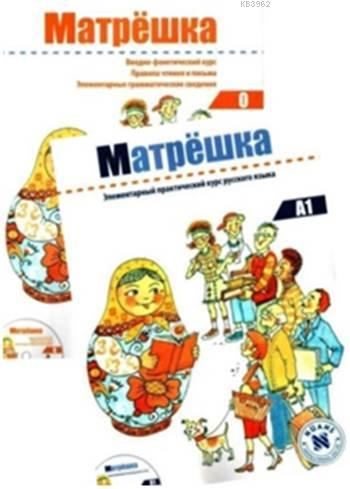 Matryoshka 0-A1 + 2 CD Rusça Seti | N. B. Karavanova | Nüans Publishin