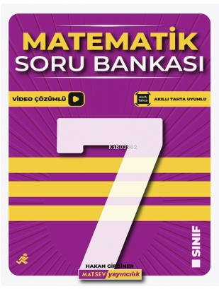 Matsev Yayıncılık 7. Sınıf Matematik Soru Bankası | Hakan Girginer | M