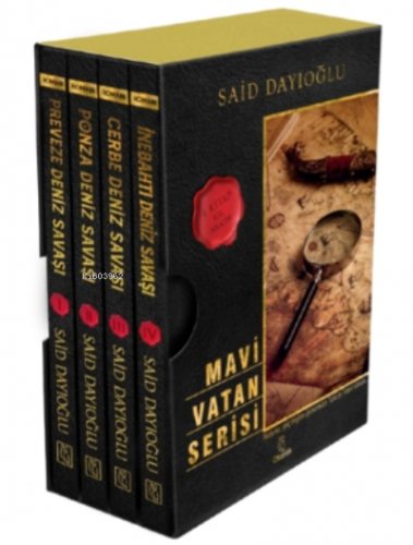 Mavi Vatan Serisi (4 Kitap Takım) | Said Dayıoğlu | Otantik Kitap