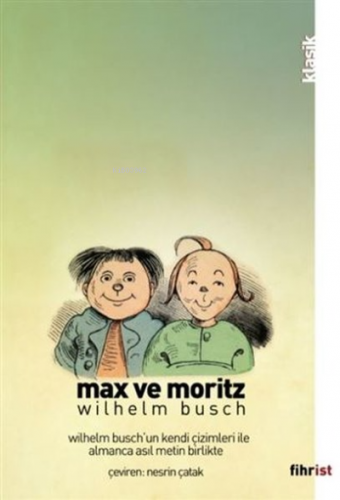 Max ve Moritz (Çizimli) | Wilhelm Busch | Fihrist Kitap