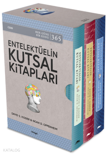 Maya Entelektüelin Kutsal Kitapları Seti (Ciltli) - 3 Kitap Kutulu | D