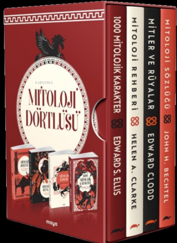 Maya Mitoloji Dörtlüsü Seti - 4 Kitap Takım | Kolektif | Maya Kitap