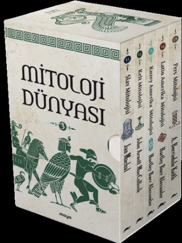 Maya Mitolojik Kitaplar Seti 3 - 5 Kitap Takım | Kolektif | Maya Kitap