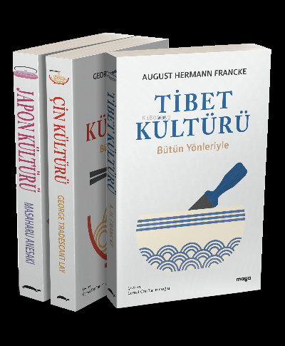 Maya Uzakdoğu Kitapları Seti – 3 Kitap Takım | August Hermann Francke 