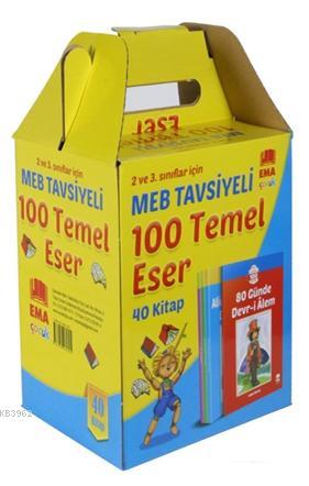 MEB Tavsiyeli 100 Temel Eser (40 Kitap Takım); 2 ve 3. Sınıflar İçin |